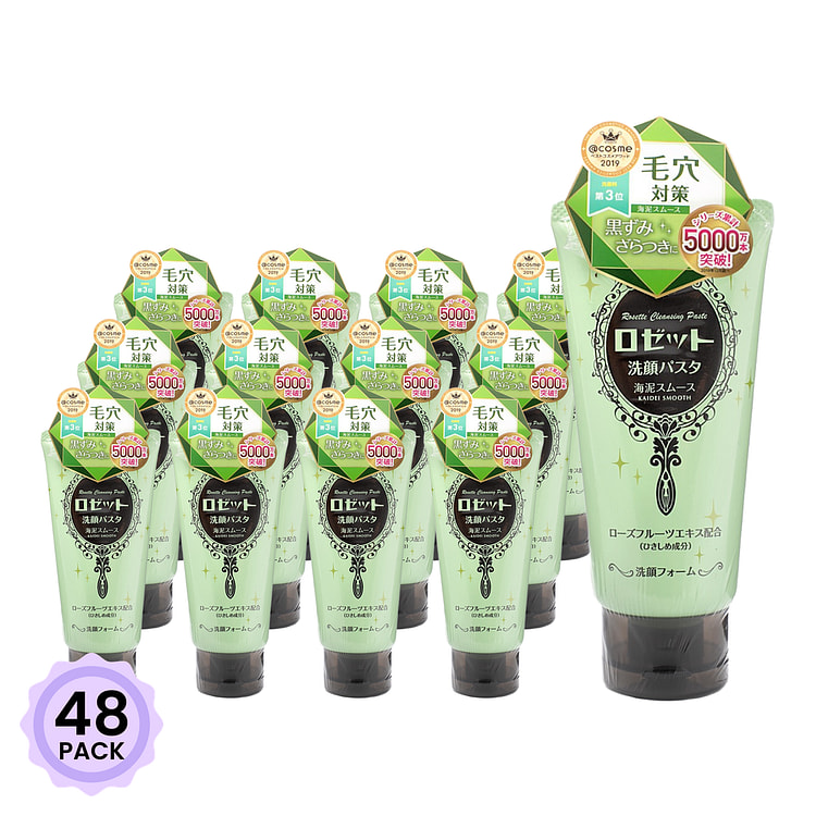 Sengan Pasta Rossette Sea Mud Cleanser 120 g*48 pack
