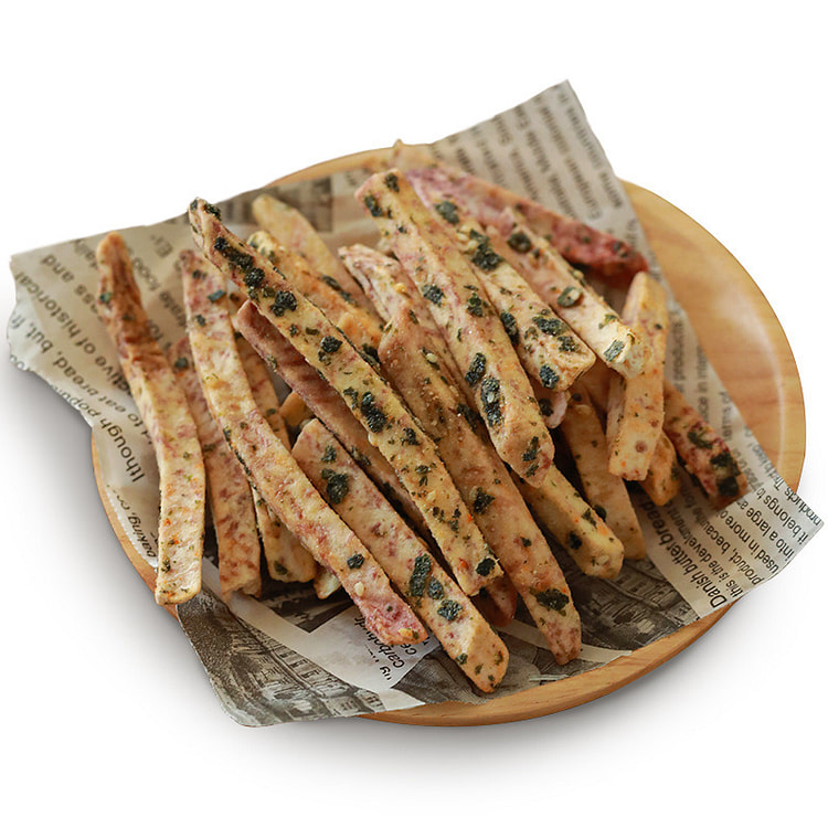 Lipu taro noodles, crispy taro, chive-flavored taro crisps, crispy dried fr