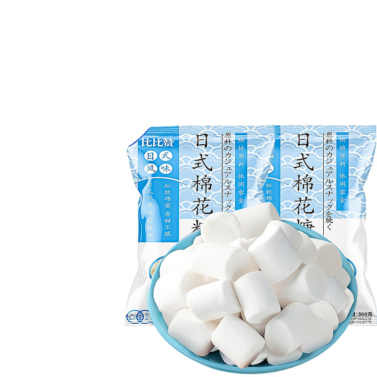 比比赞棉花糖烘焙雪花酥材料500g*1袋