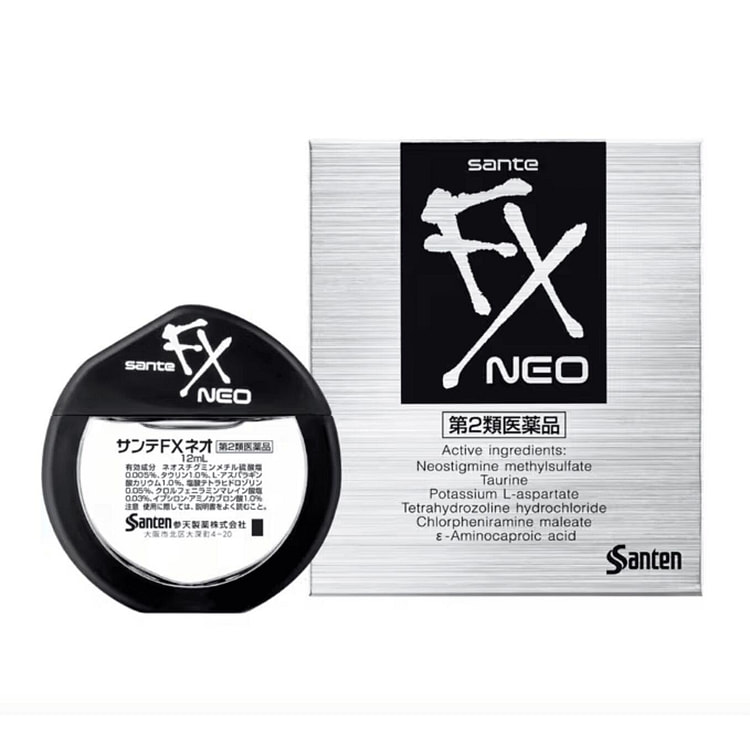 【日本直邮】SANTEN参天FX NEO眼药水 12 毫升