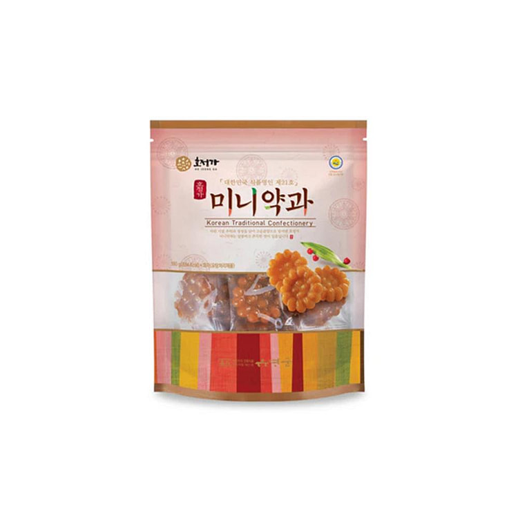 HOJEONGGA迷你药果(韩式蜂蜜糕点)180g