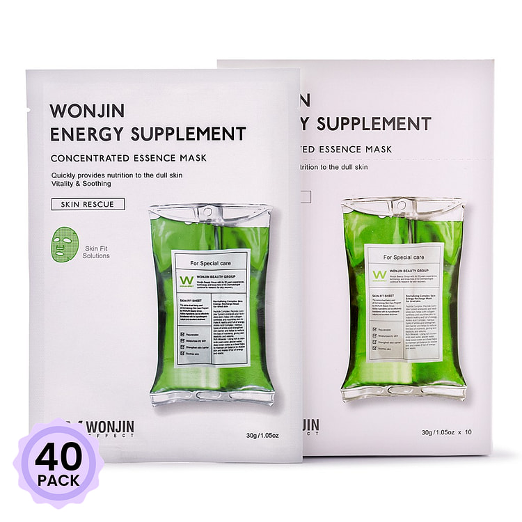 原辰 保湿补水吊瓶面膜 10片 1 盒*40 包