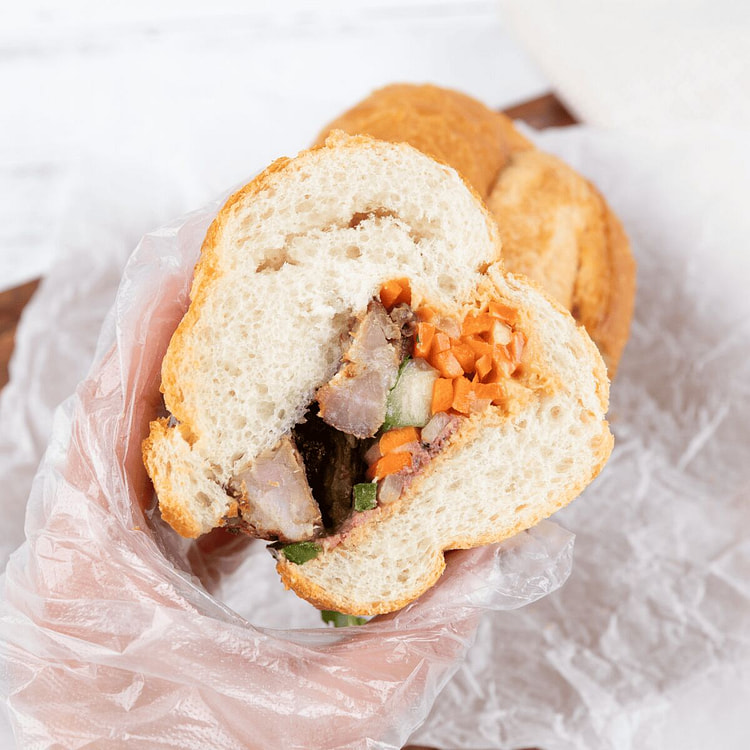 越南烤猪肉三明治 6英寸 1 份