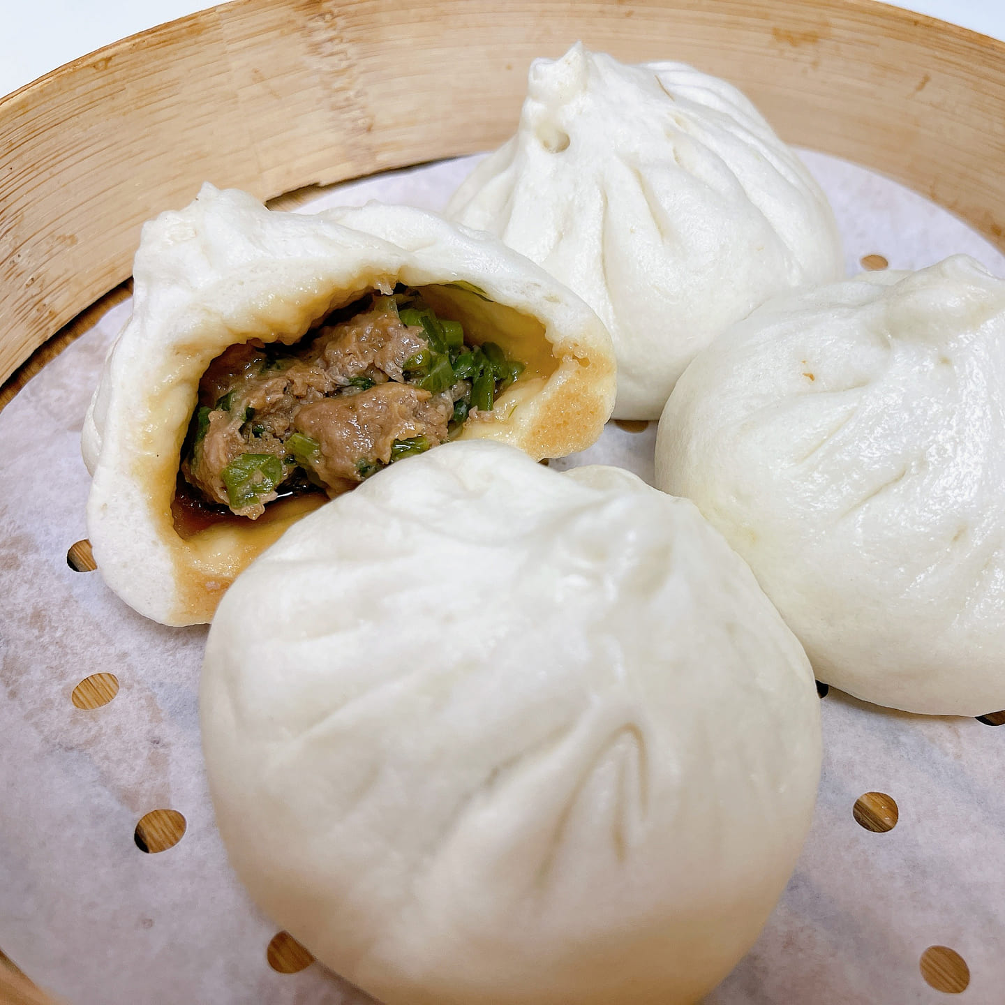 纯手工 猪肉大葱包 4个 1 份