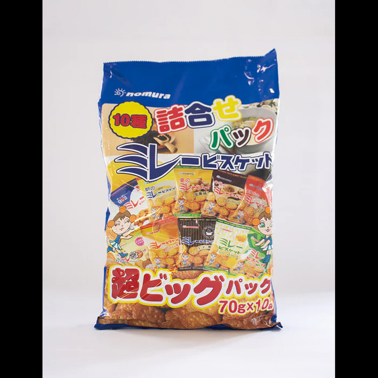 10 件装 小米饼干超大包装 70g x 10 袋