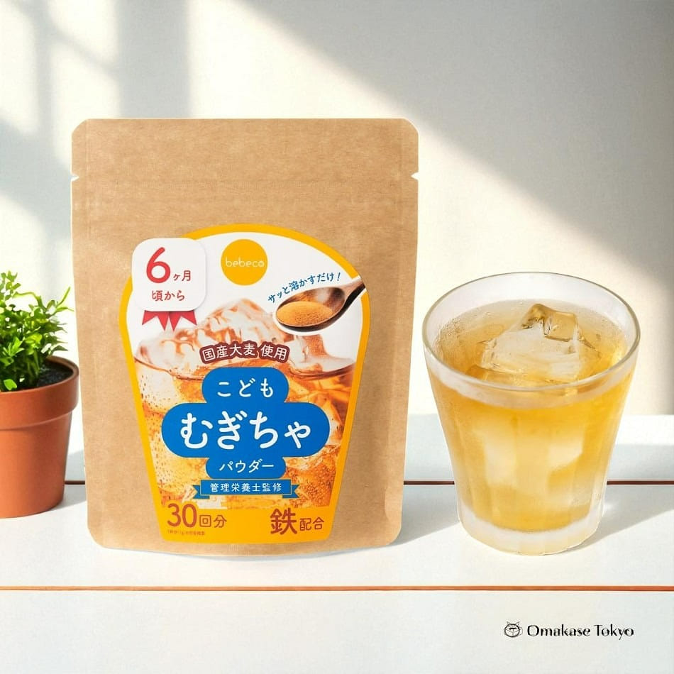 Bebeco Children's Mugicha Barley Tea Iron 30 g