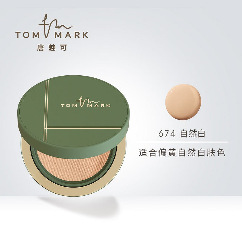 TOM MARK Foundation cream (matcha air cushion) 674 natural white 12 g