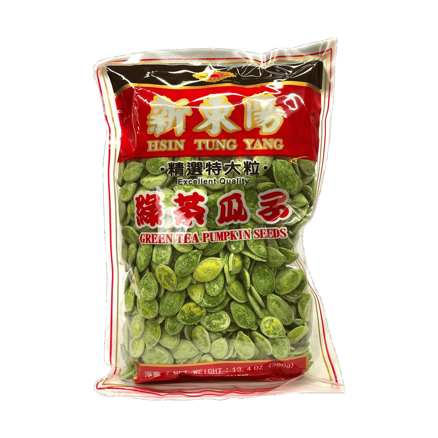 Hsin Tung Yang Green Tea Flavored Pumpkin Seeds 1 each