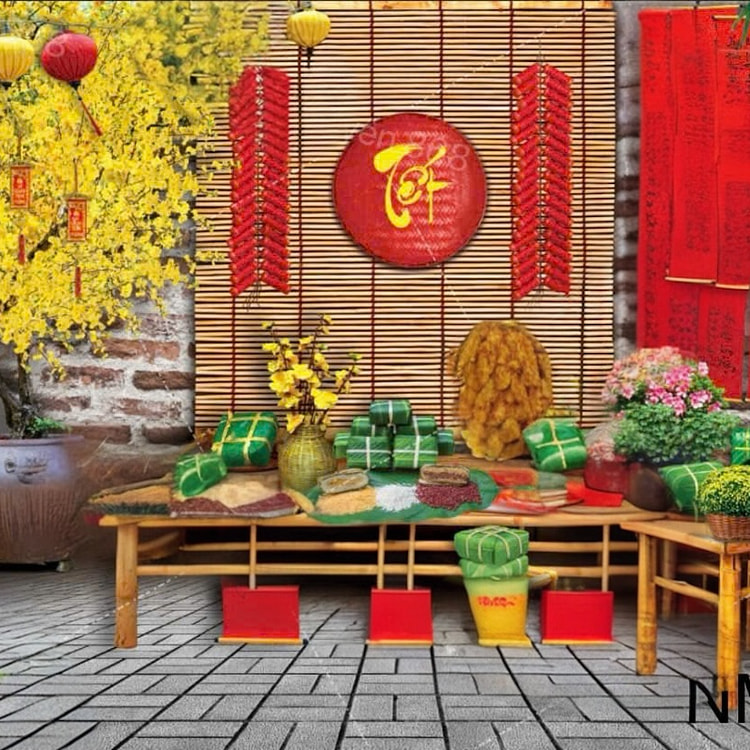 BACKDROP NMH04 (10ft x 7.5ft) LUNAR NEW YEAR