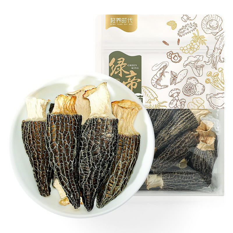 Green Emperor Morel Mushroom 55g 55 g