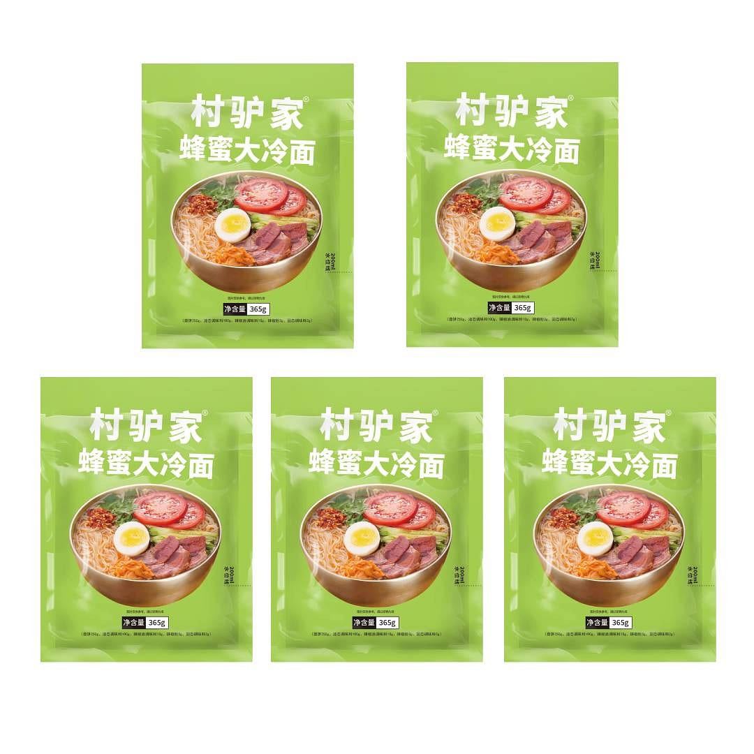 Honey Cold Noodles 365 g 5 pack