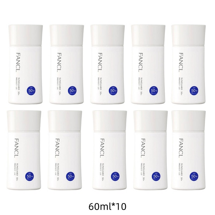 FANCL芳珂 物理防晒霜 60ml×10  SPF50+/PA++++