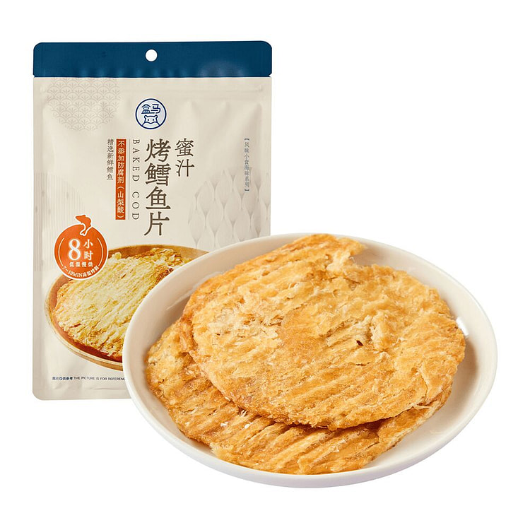 盒马 蜜汁烤鳕鱼片 90 克