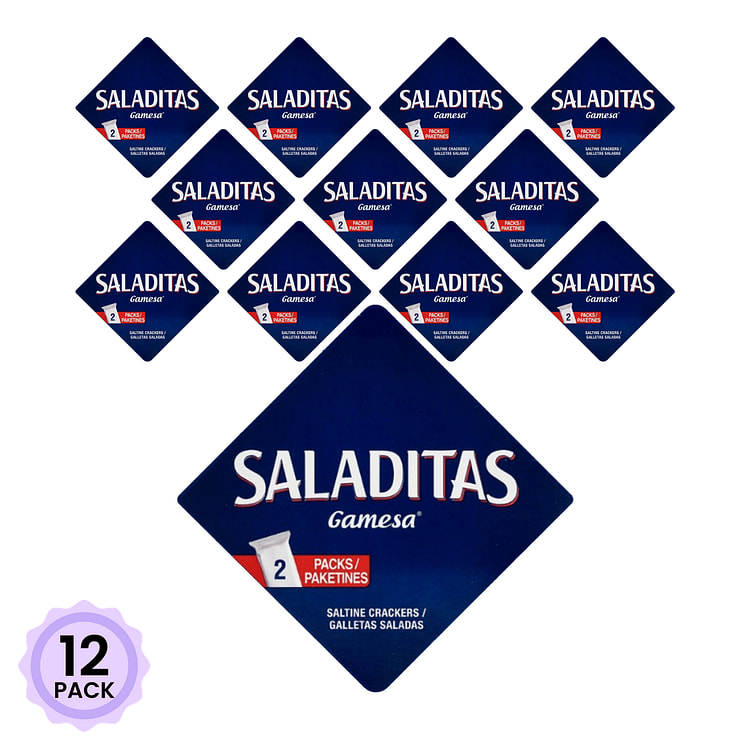 Gamesa Saladitas Crackers 418 g*12 pack