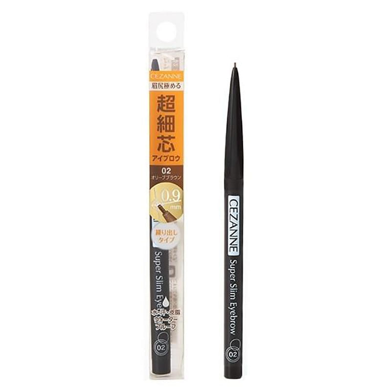 CEZANNE Ultra-fine eyebrow pencil 02 olive brown 1 each