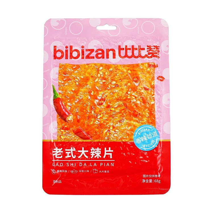 老式大辣片 豆干辣条 68 克