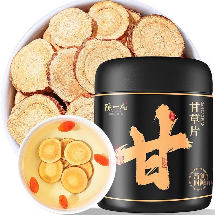 陈一凡 甘草片 切片 养生 150g