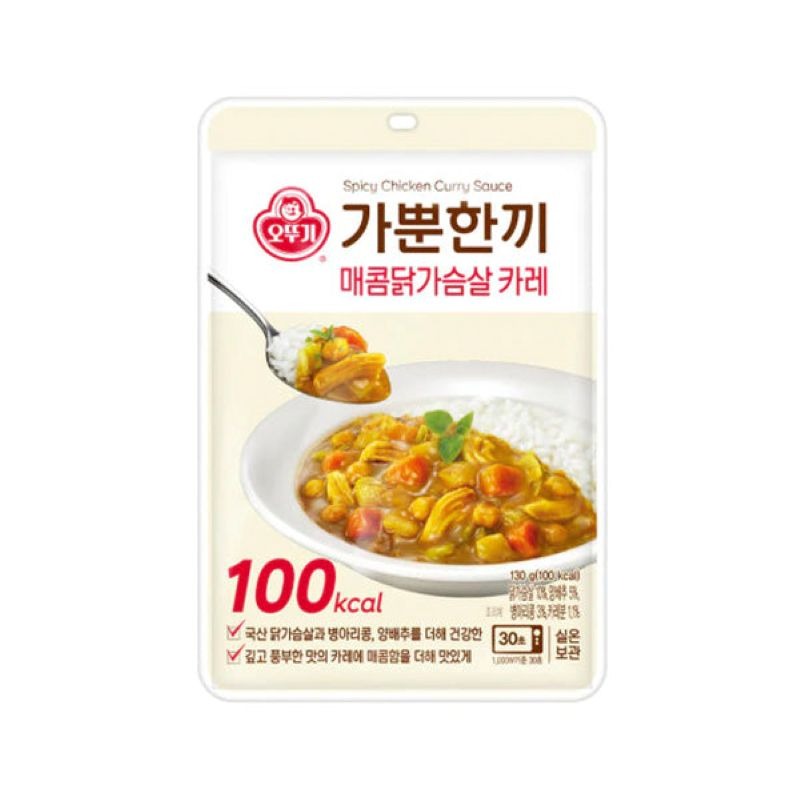 Ottogi Light Meal Spicy Chicken Breast Curry 130 g