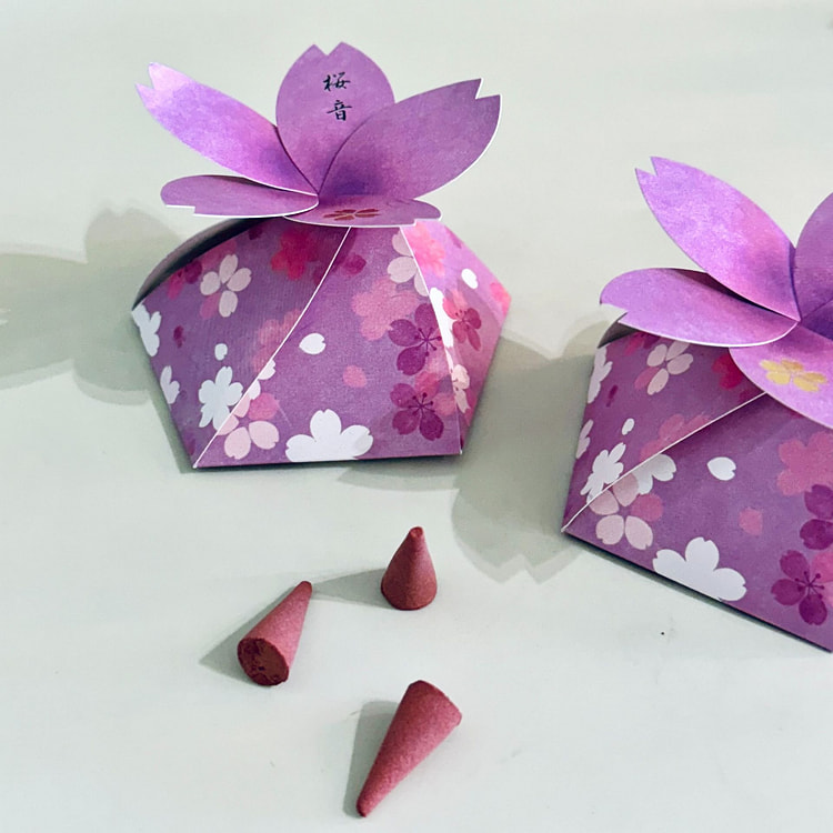 日本 香彩堂 塔香 樱香 - 桜音 1 个