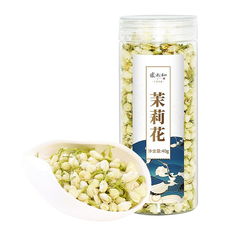 张太和茉莉花干货可搭配多种养生茶冲泡饮用40g 40 克