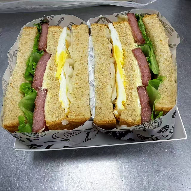 Classic Lettuce, Egg & Ham Sandwich 1 each