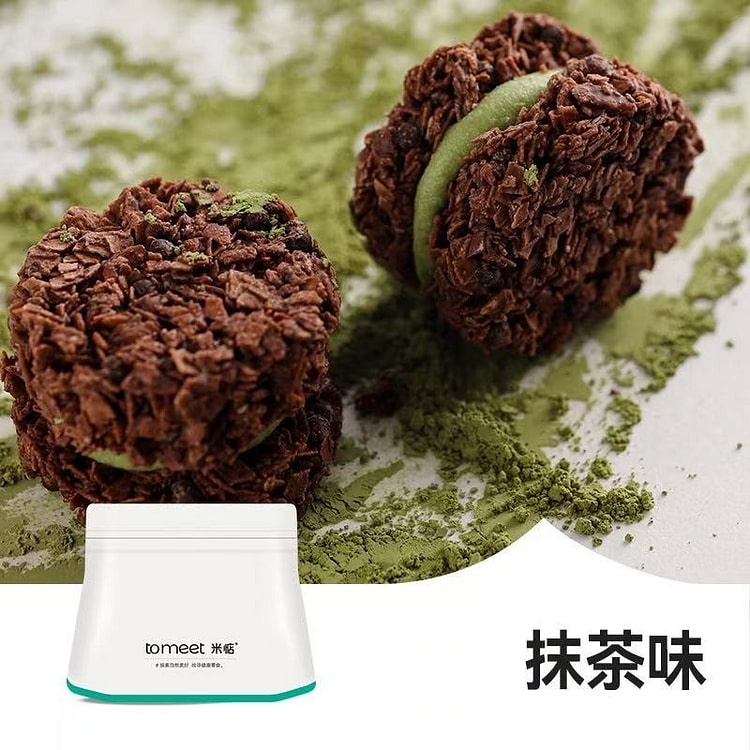 【米惦】奶轧脆墩墩拉丝夹心零食《抹茶味》1袋