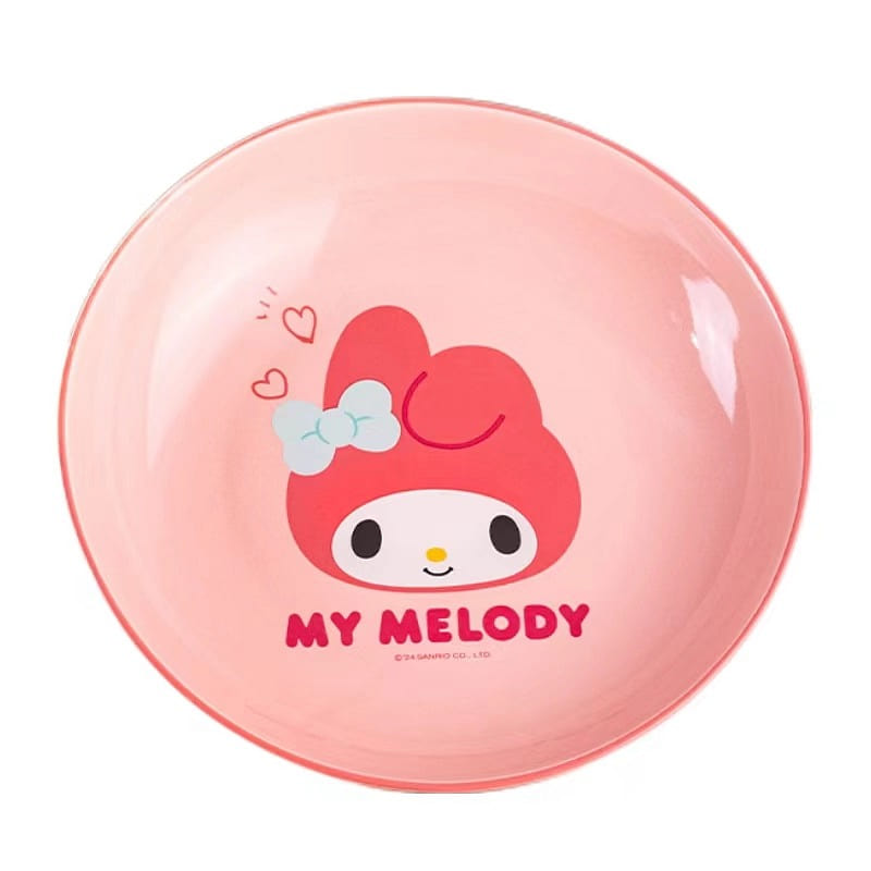 古杰士 纯色陶瓷盘 卡通 少女心 家用饭菜三丽鸥古天盘-美乐蒂 My Melody 1个 *|预计到达时间3-4周 1 份
