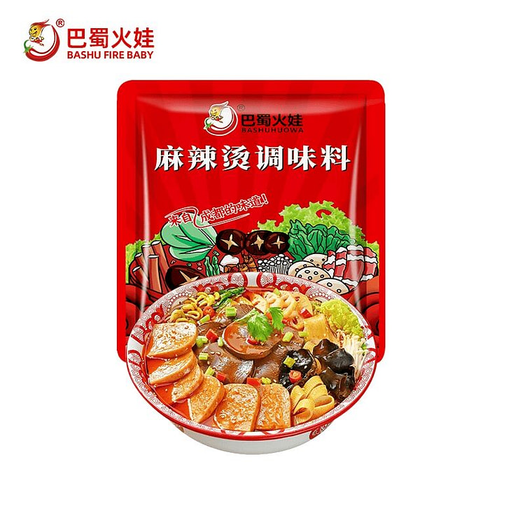 巴蜀火娃 麻辣烫调味料 150g 150 克