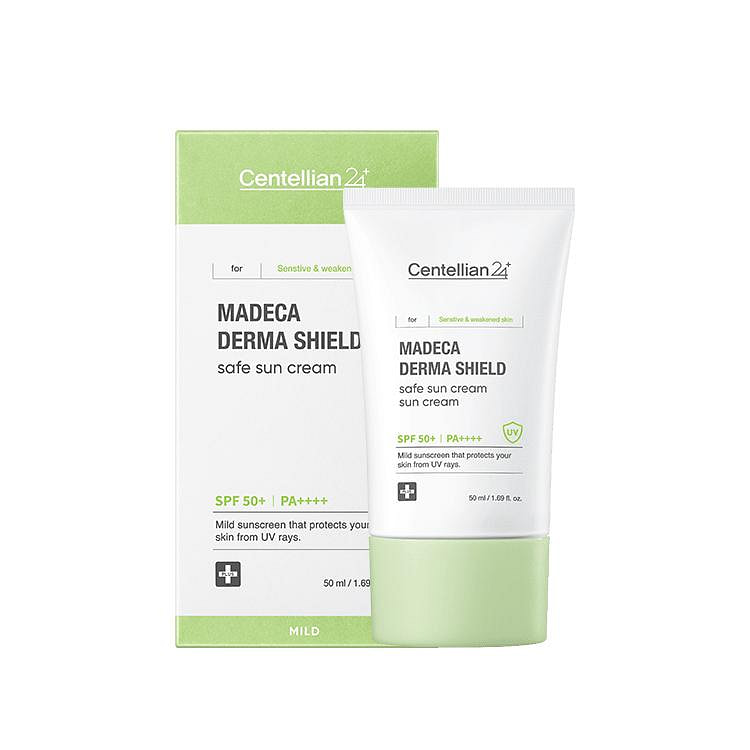 森特莲积雪草安心防晒霜水润清爽保湿SPF50+ 1 份