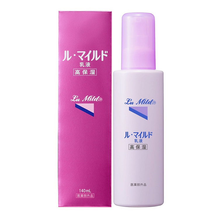 日本 健荣制药 Lu Mild 高保湿积雪草 乳液 140 毫升