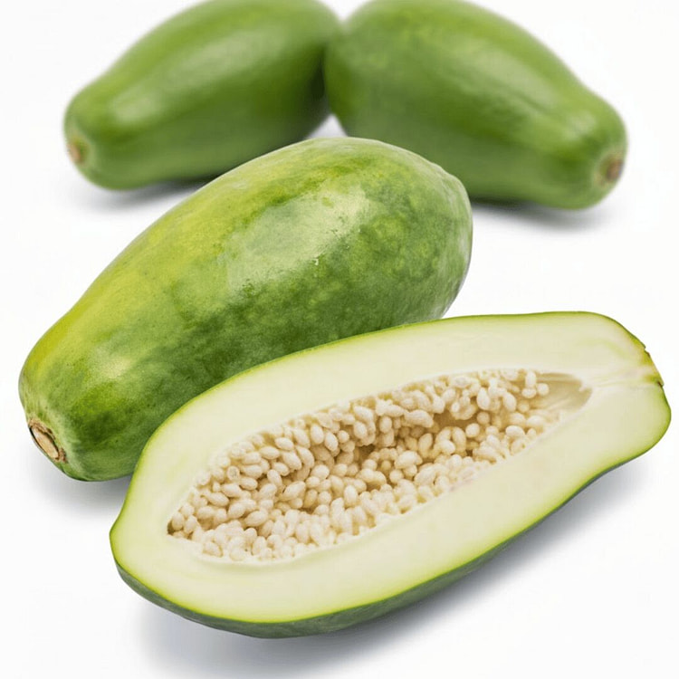 Fresh Green Papaya (2-3lb) 1 count