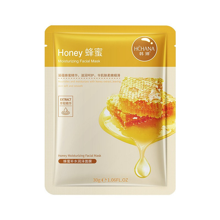 韩婵补水面膜 蜂蜜面膜 1 盒