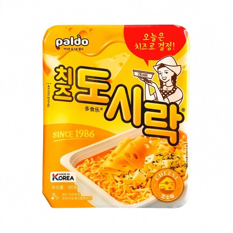Paldo 八道芝士味碗面（方便面） 86 克