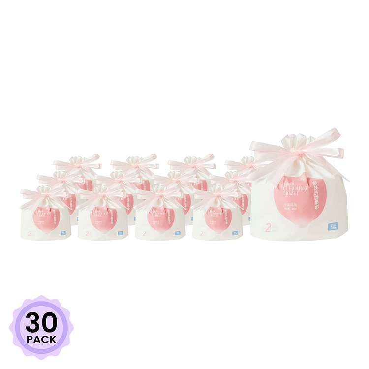 盒马 亲肤洗脸柔巾 80张 1 个*30 包