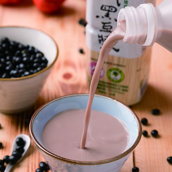 Vegan Taiwan Leezen Organic Black Soymilk 1 ขวด