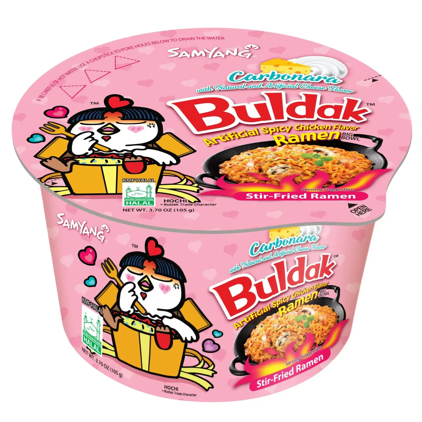 Samyang Buldak 拉面 Carbonara 热鸡味 1 份
