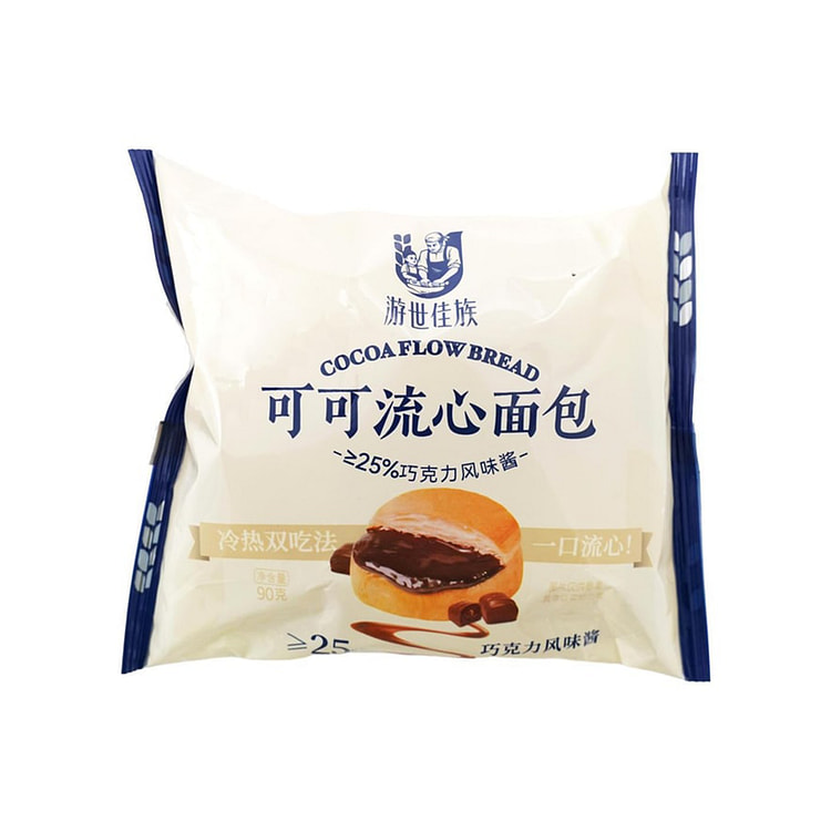 游世佳族 可可流心面包