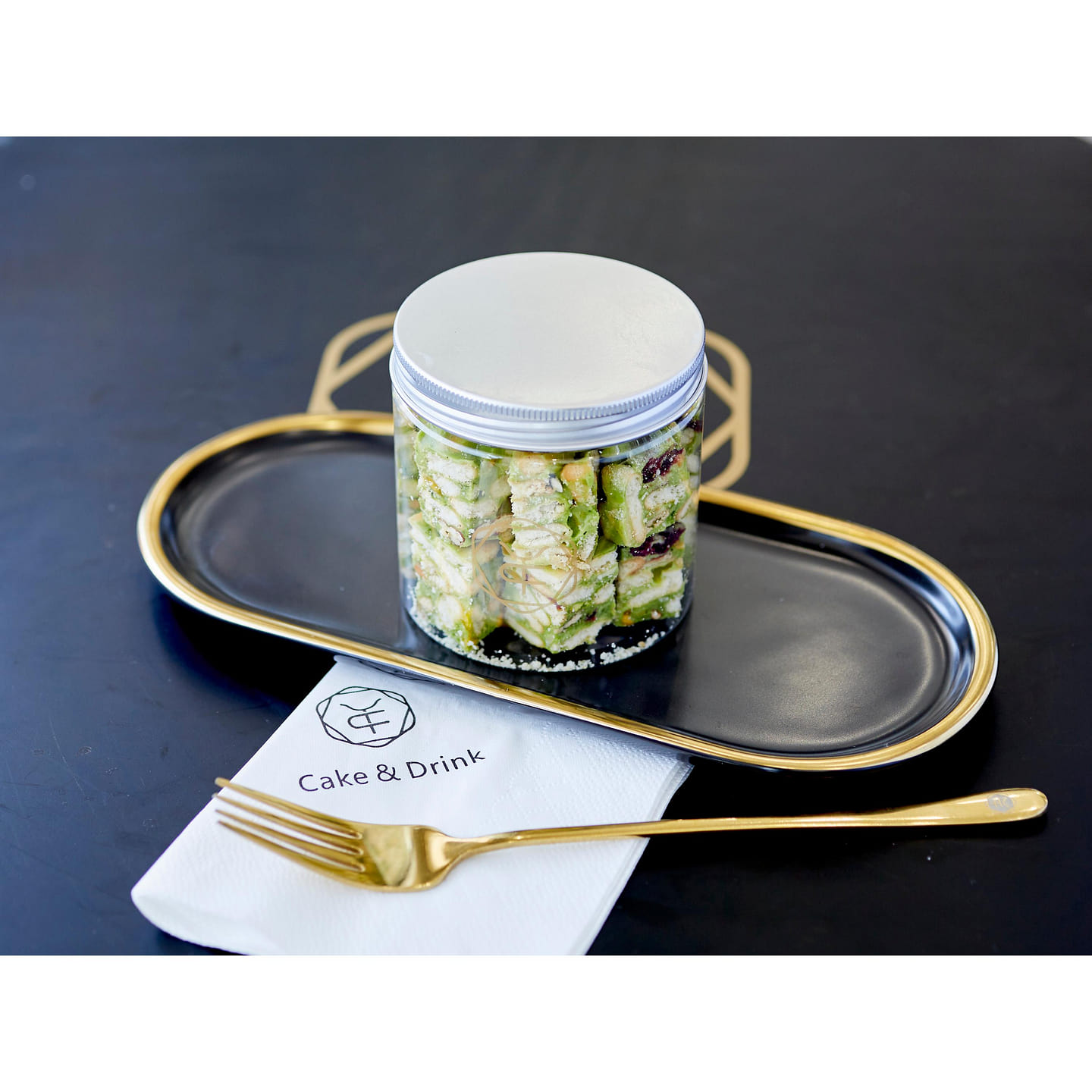 【Dessert】UJI Matcha Snowflake Chewy Cubes 1 each