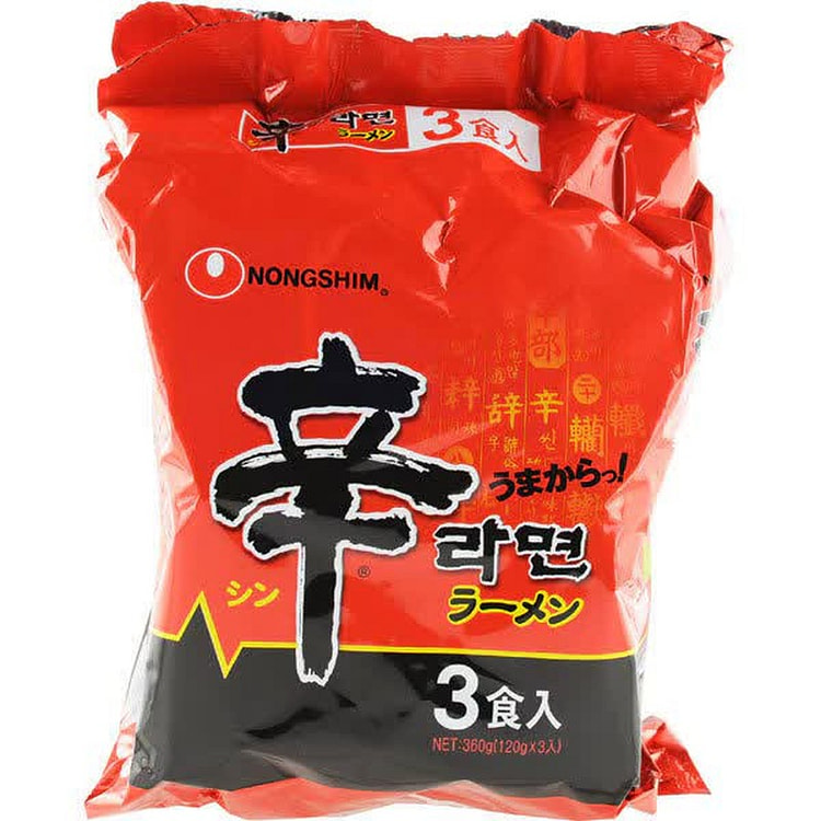 农心辛拉面 3包 (120g*3)