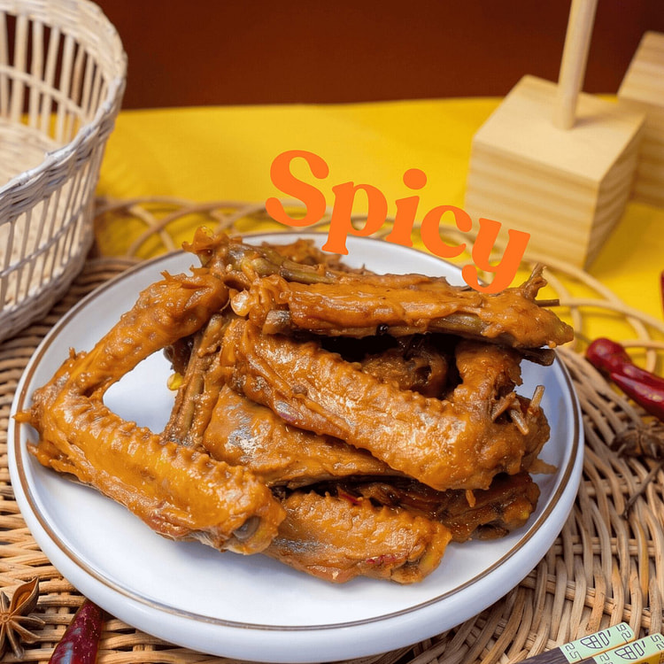 Spicy Duck Wings around 320g 1 each