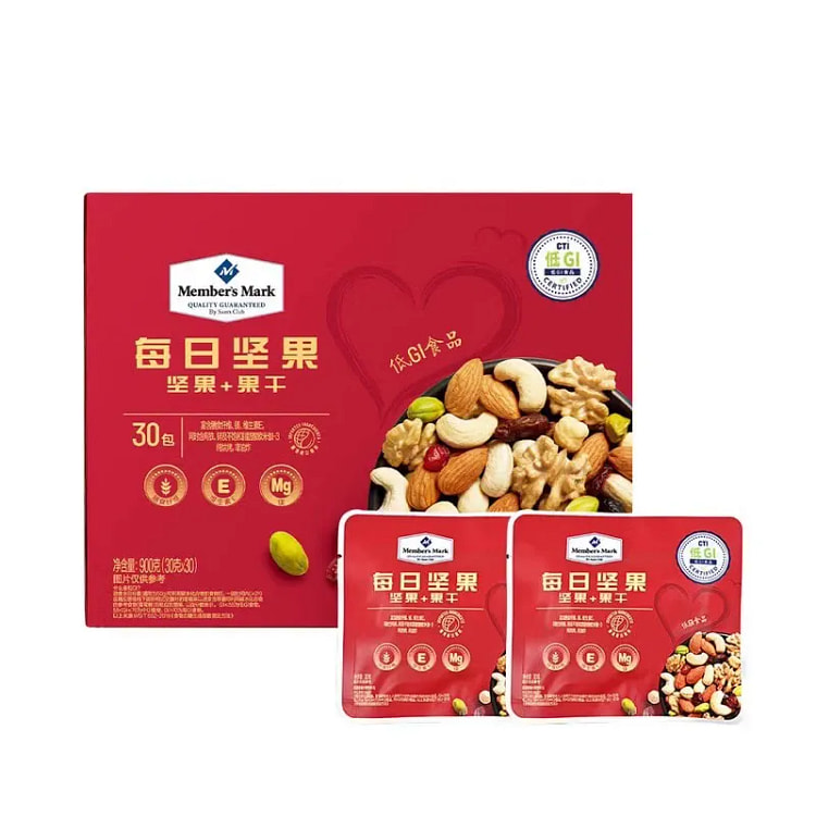 山姆每日坚果 中秋礼盒混合坚果 30g*30包