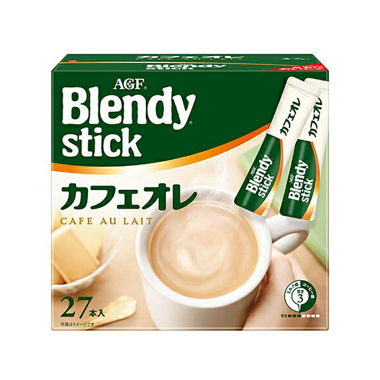 AGF Blendy 棒状浓郁牛奶咖啡 27枚