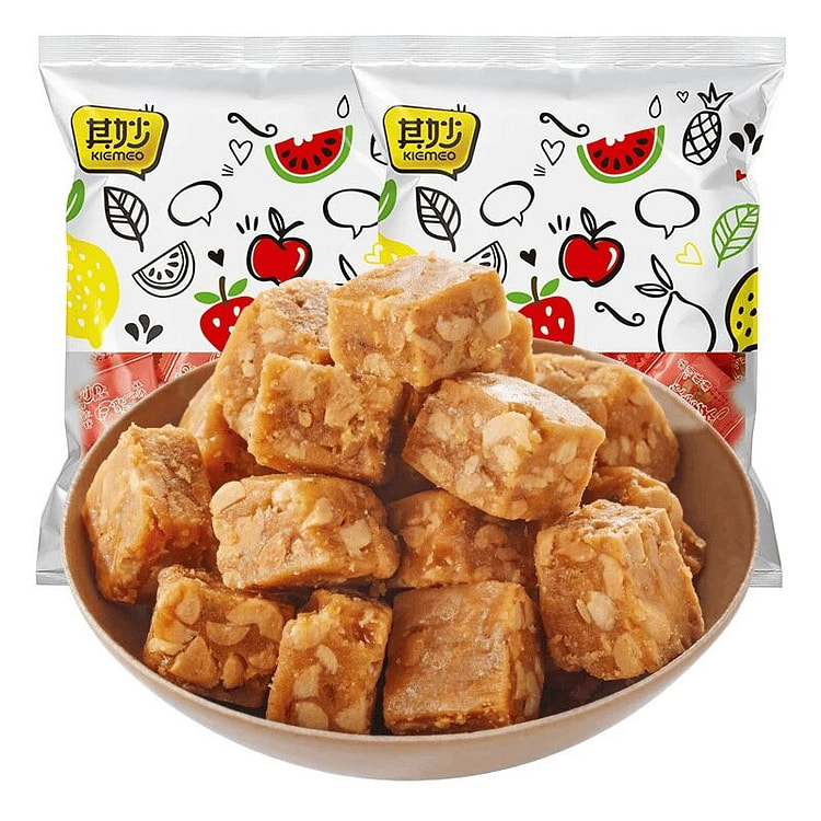 Qimiao Zhangzhou Peanut Crisp Candy 200g*2 400 g