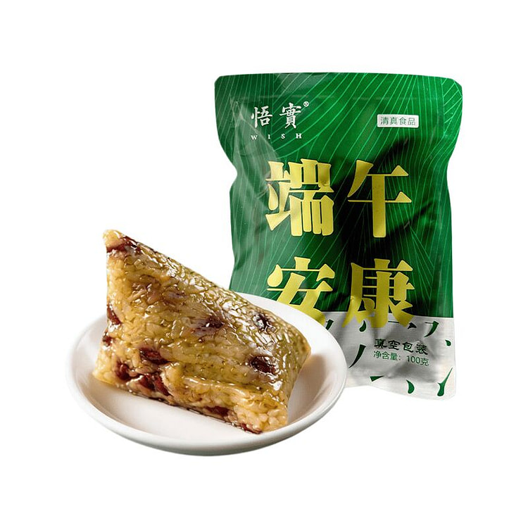Halal Matcha Red Bean Zongzi 100g 1 pack