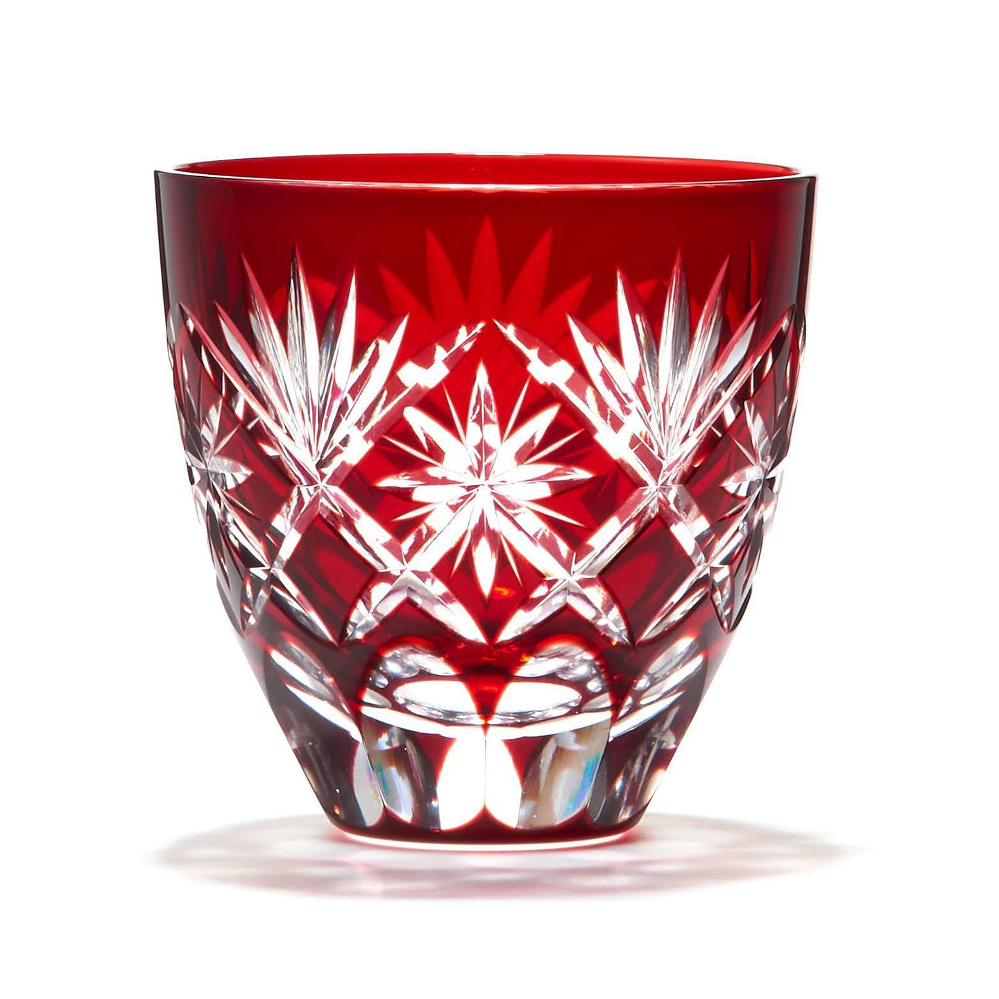 [WITH CERTIFICATE] Tajima sake glass collection Hoshi-mon Red 1 count