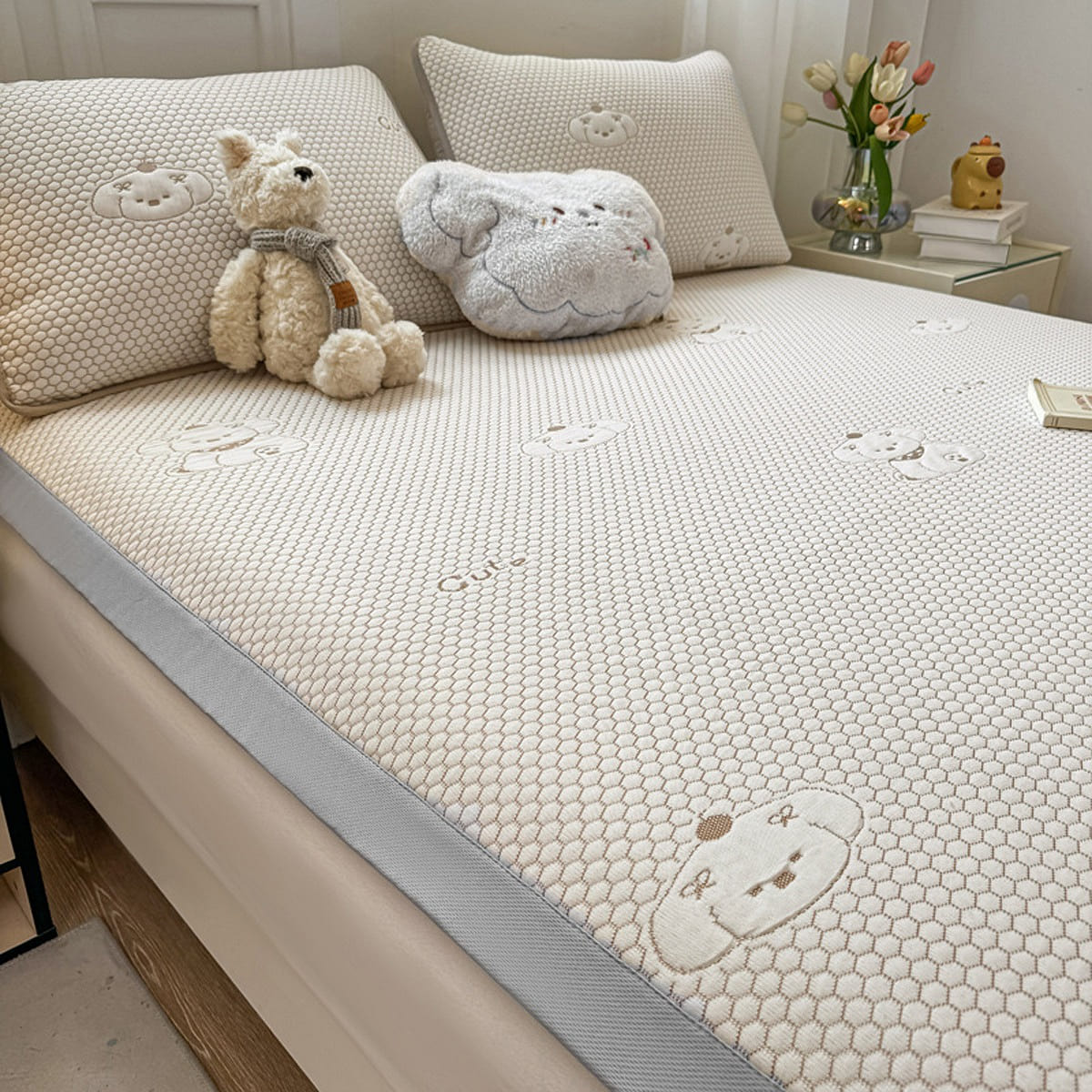 Cool Mat Puppy Brown 90*200cm+Pillowcase*1 1 each