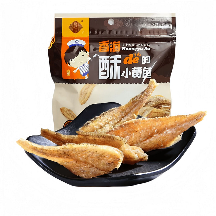 Crispy Yellow Croaker Snack, Original Flavor, 90g 90 g