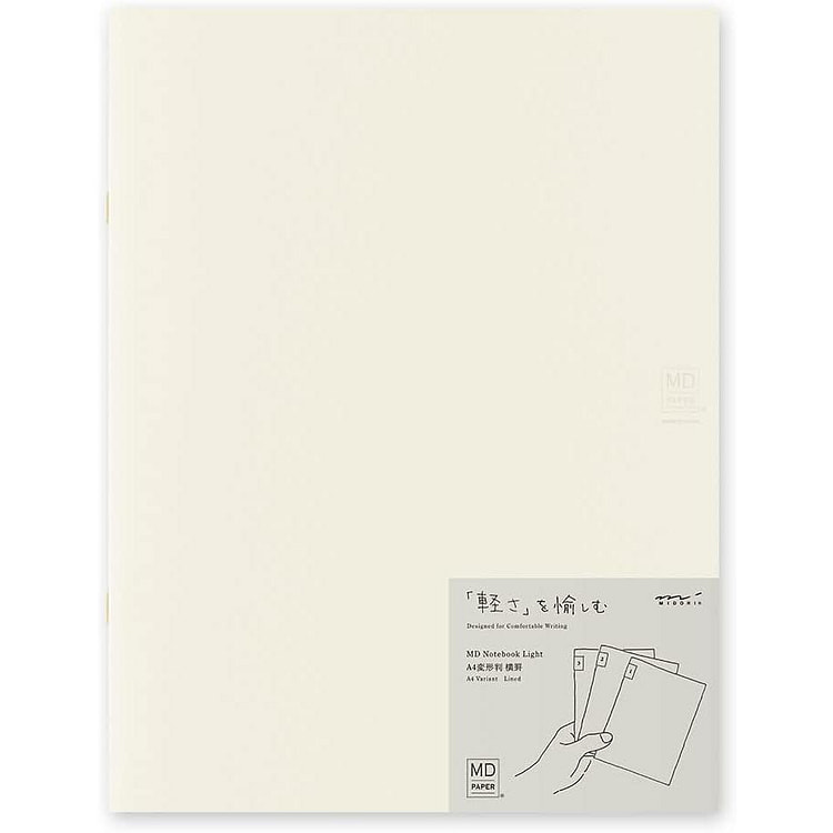 Midori A4 Blank 48px3 Notebook