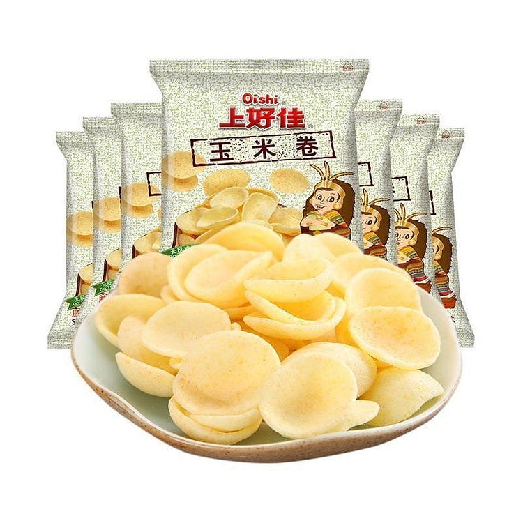 上好佳 玉米卷童年怀旧膨化零食 10包 60 克
