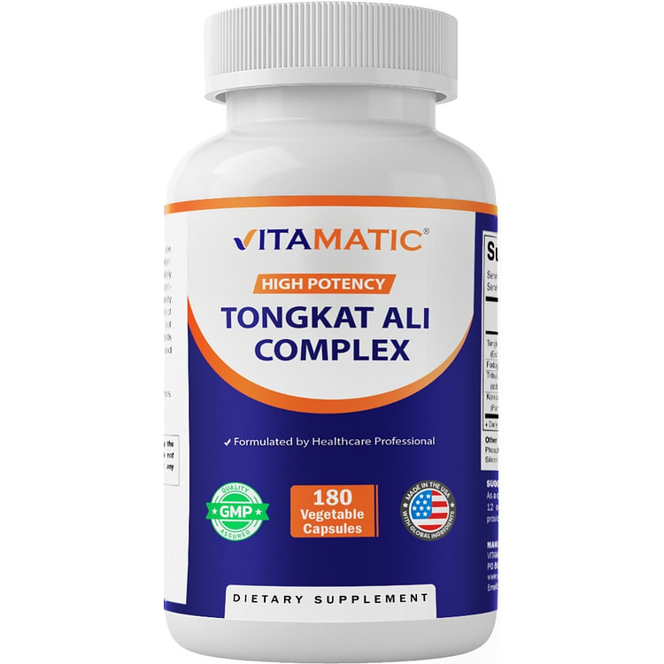 Tongkat Ali Extract 200 :1 Extract - 180 Capsules